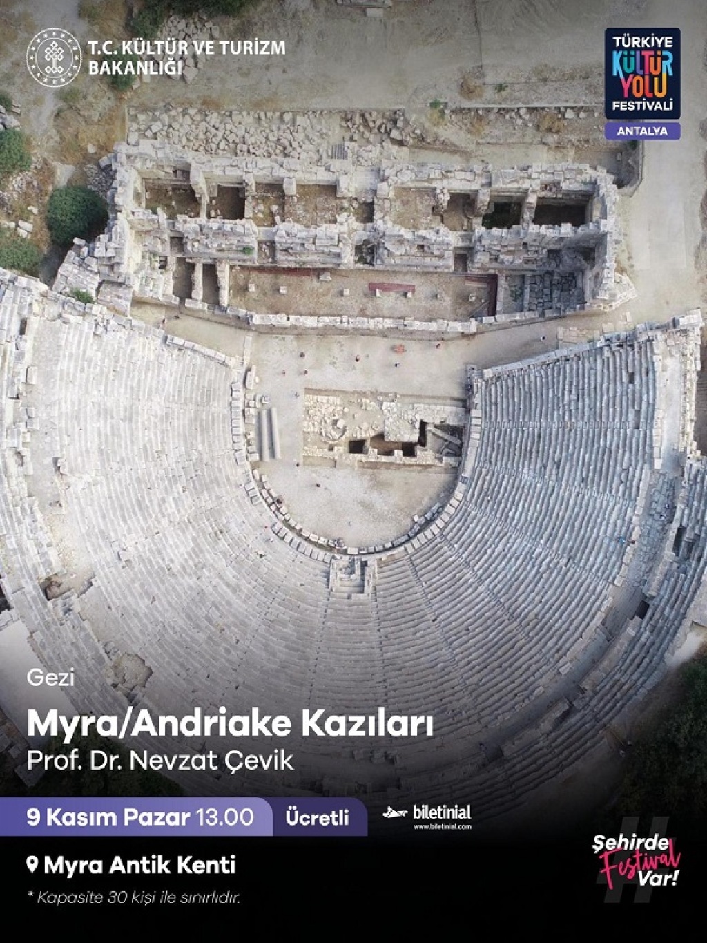 Myra/Andriake Kazıları - Antalya Kültür Yolu