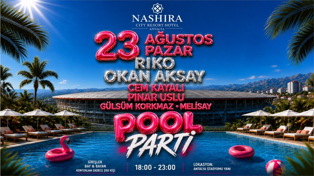 NASHIRA CITY RESORT HOTEL POOL PARTY