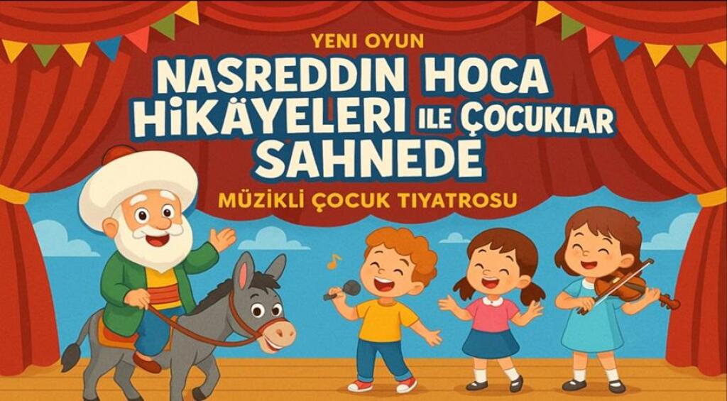Nasreddin Hoca İle Sahne Çocukların