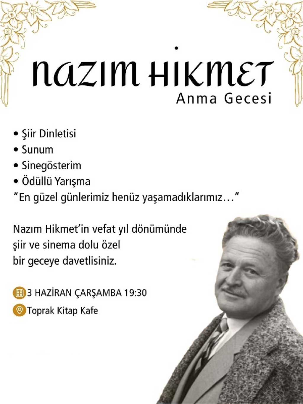 Nazım Hikmet Anma
