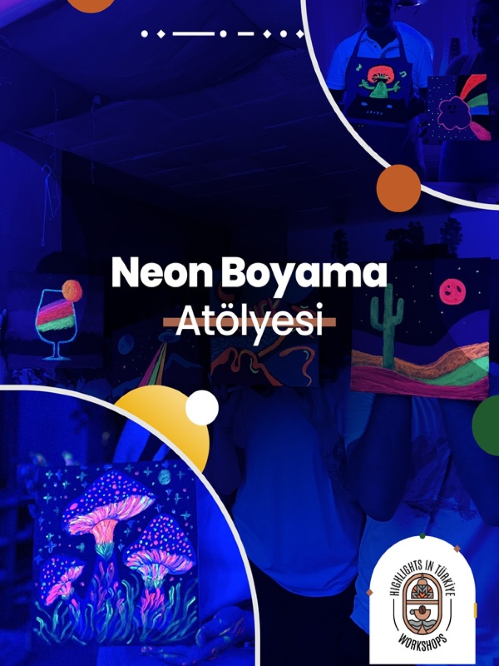 Neon Boyama Atölyesi