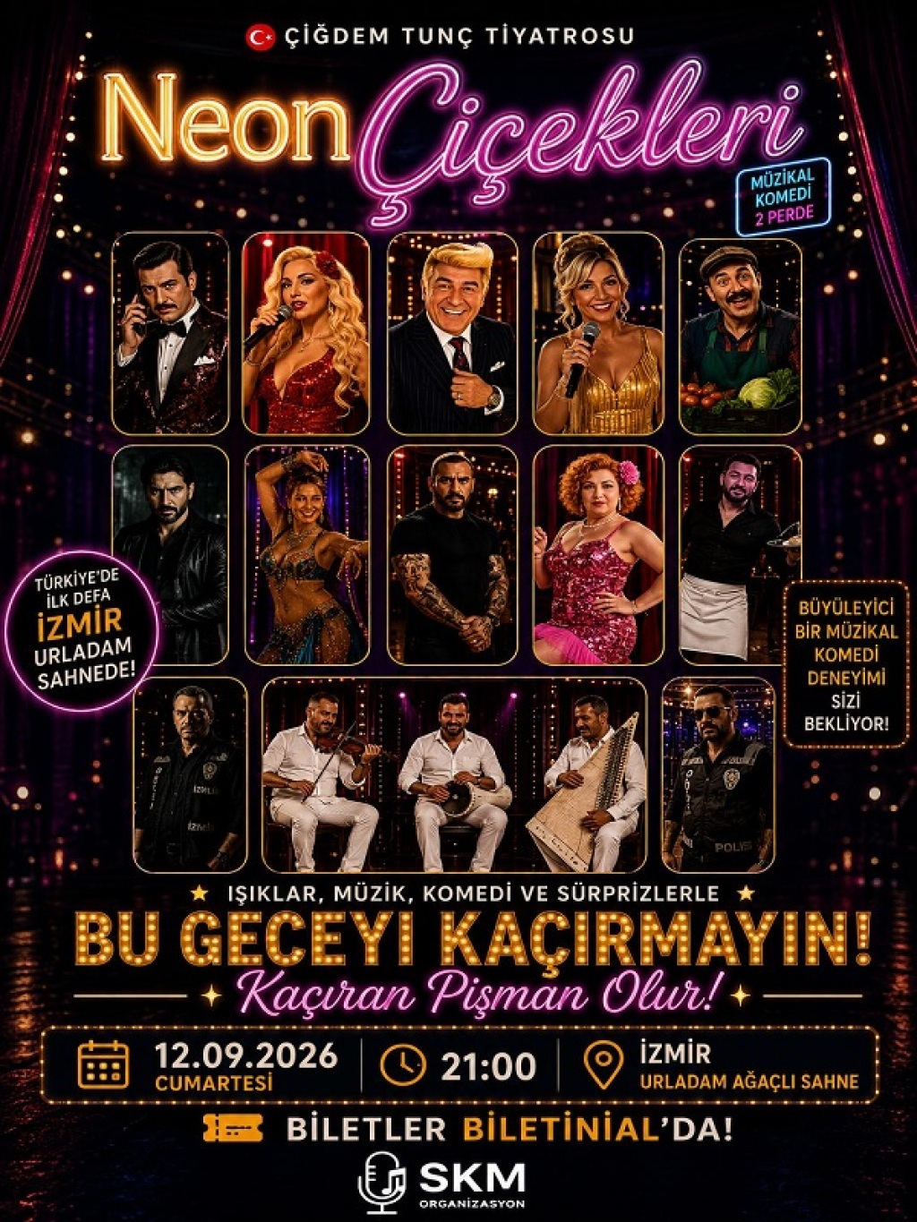 Neon Çiçekleri