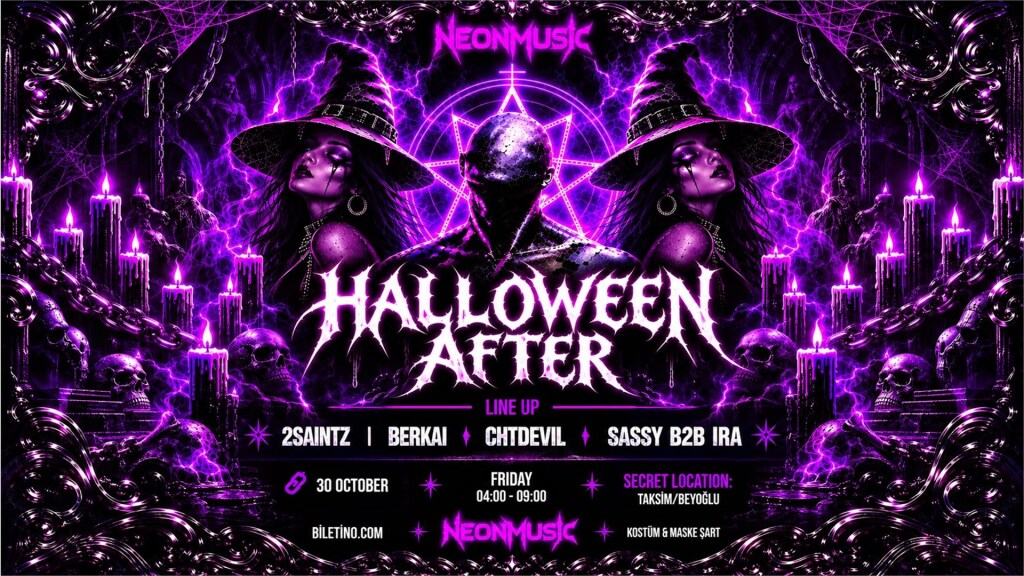 NEON MUSIC PRESENTS: HALLOWEEN AFTER RAVE