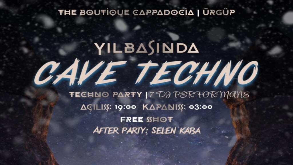 NEW YEAR CAVE TECHNO PARTY