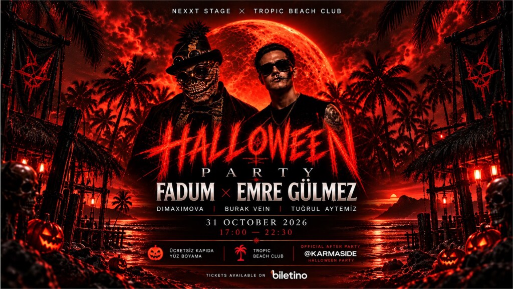 NEXXT STAGE x TROPIC BEACH CLUB | HALLOWEEN PARTY