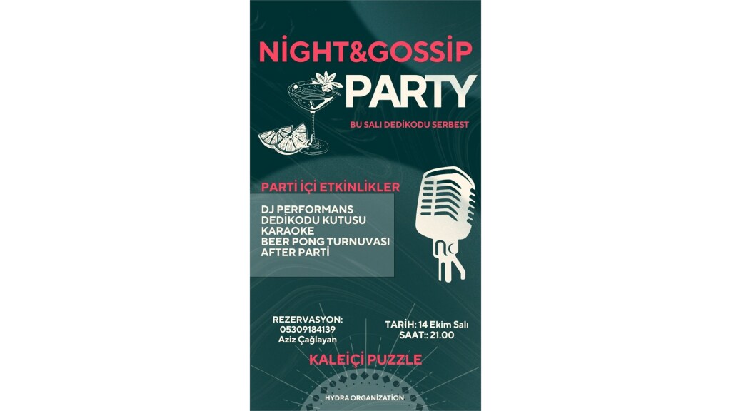 NİGHT&GOSSİP PARTY