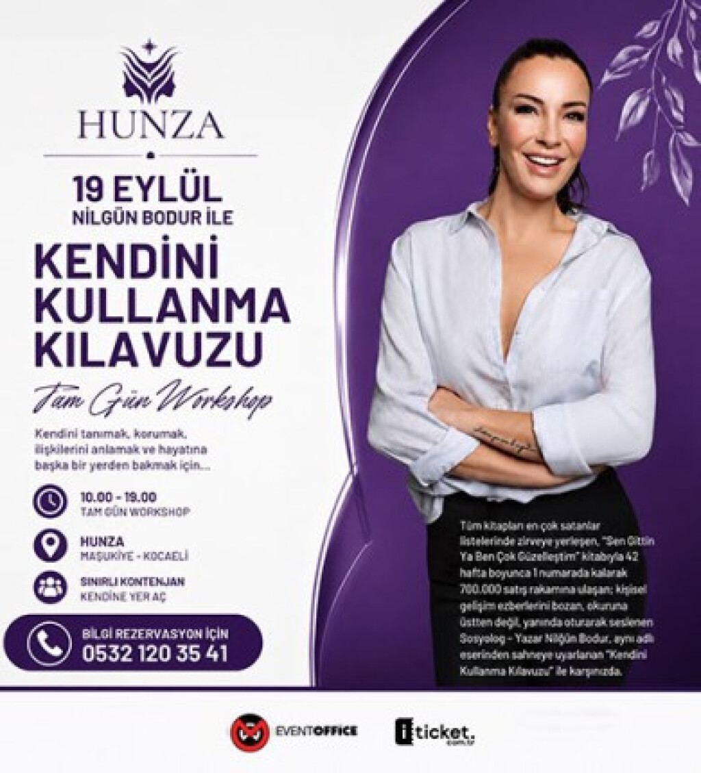 Nilgün Bodur İle Kendini Kullanma Kılavuzu