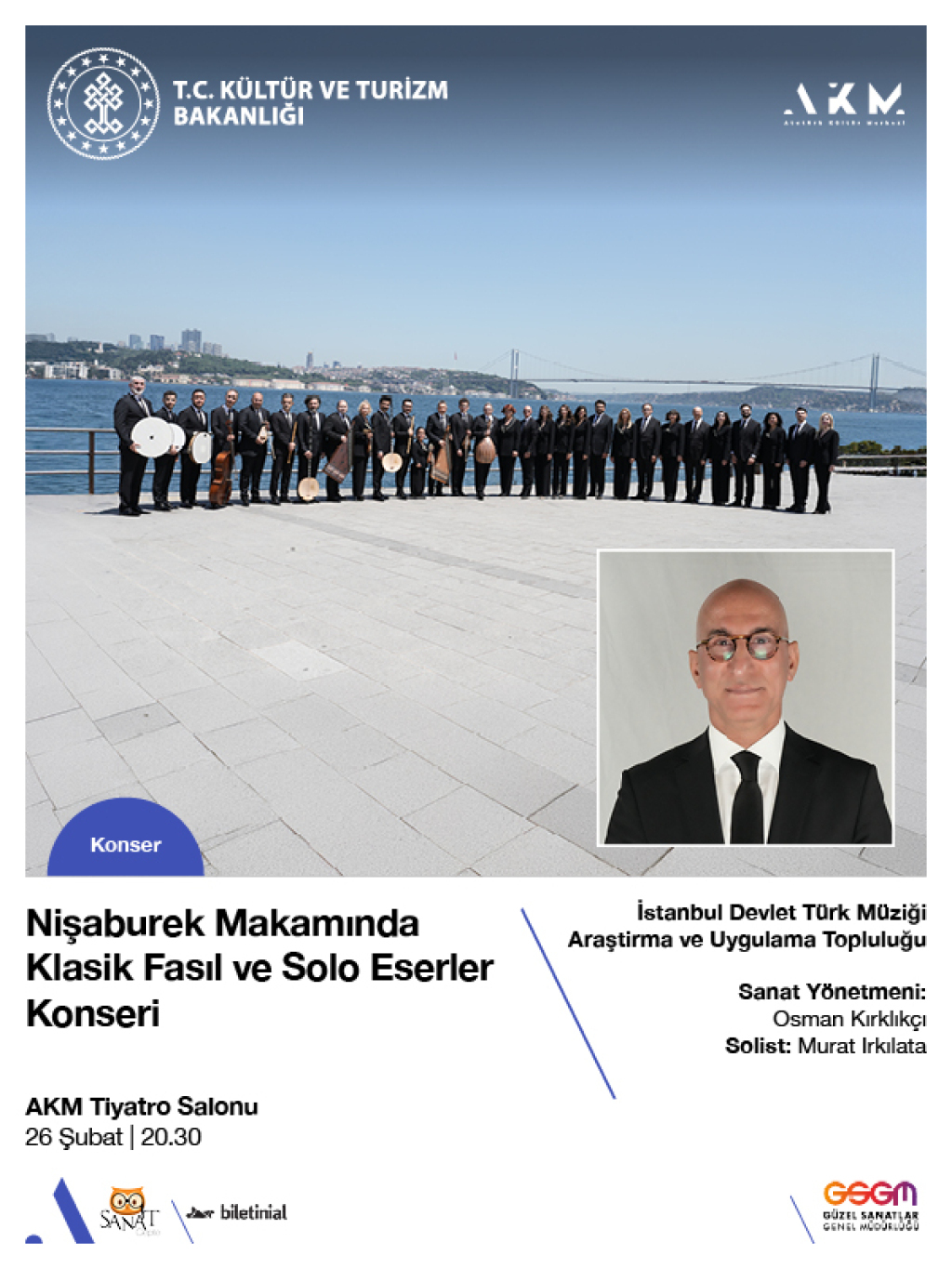 Nişaburek Makamında Klâsik Fasıl ve Solo Eserler