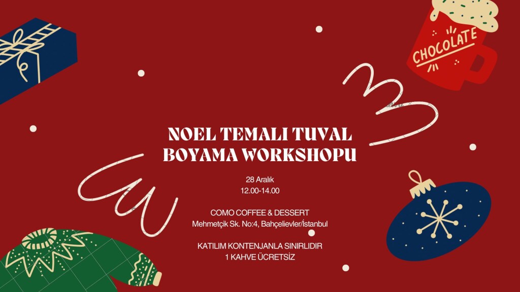 NOEL TEMALI TUVAL BOYAMA WORKSHOPU