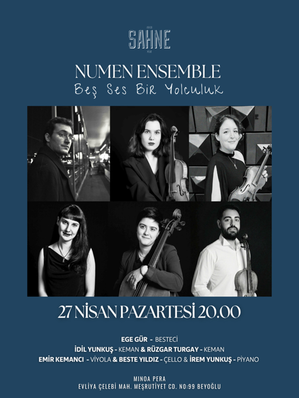Numen Ensemble - 'Beş Ses Bir Yolculuk'