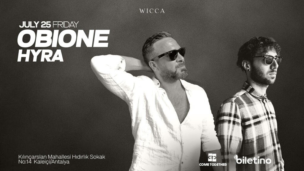OBIONE & HYRA Wicca 25July Friday!