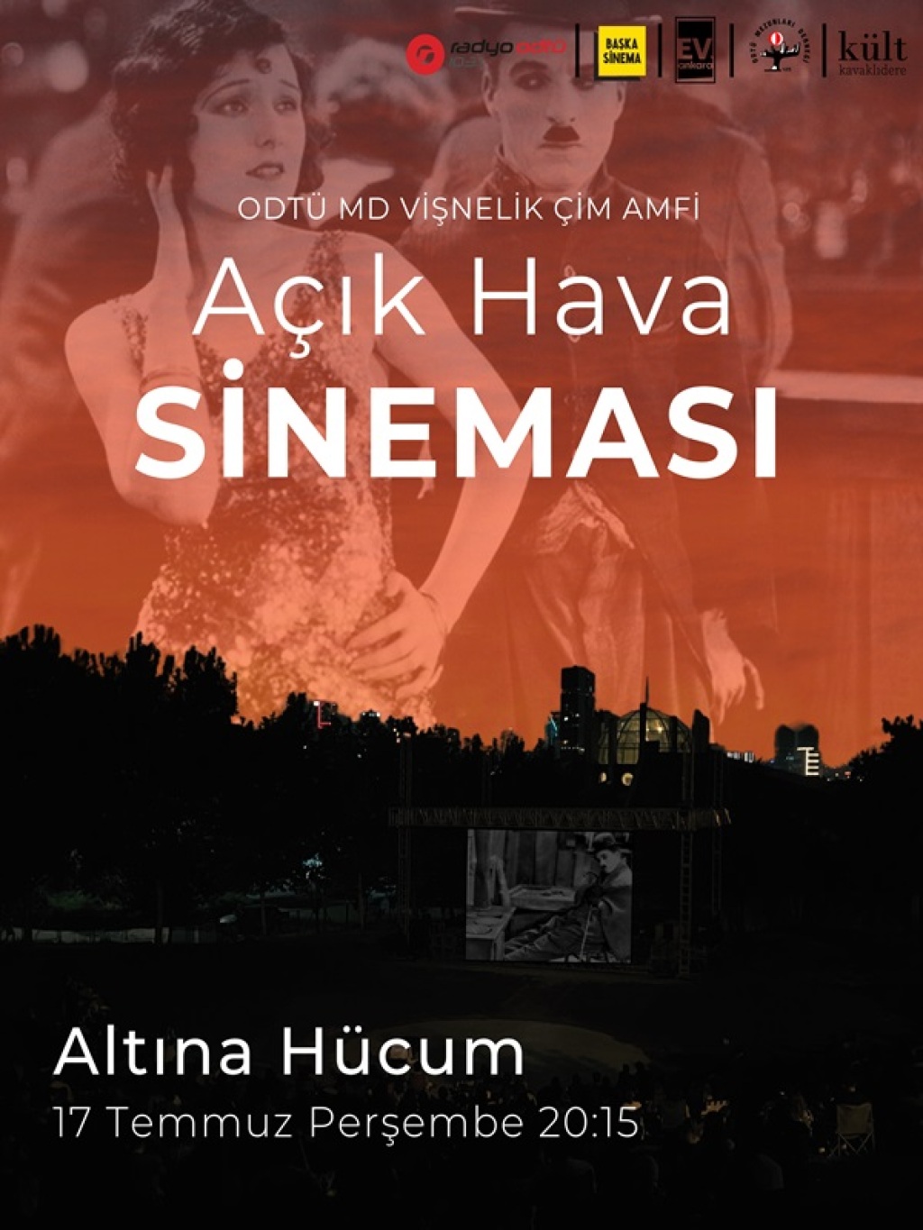 ODTÜ MD Vişnelik Çim Amfi Açık Hava Sineması - Altına Hücum