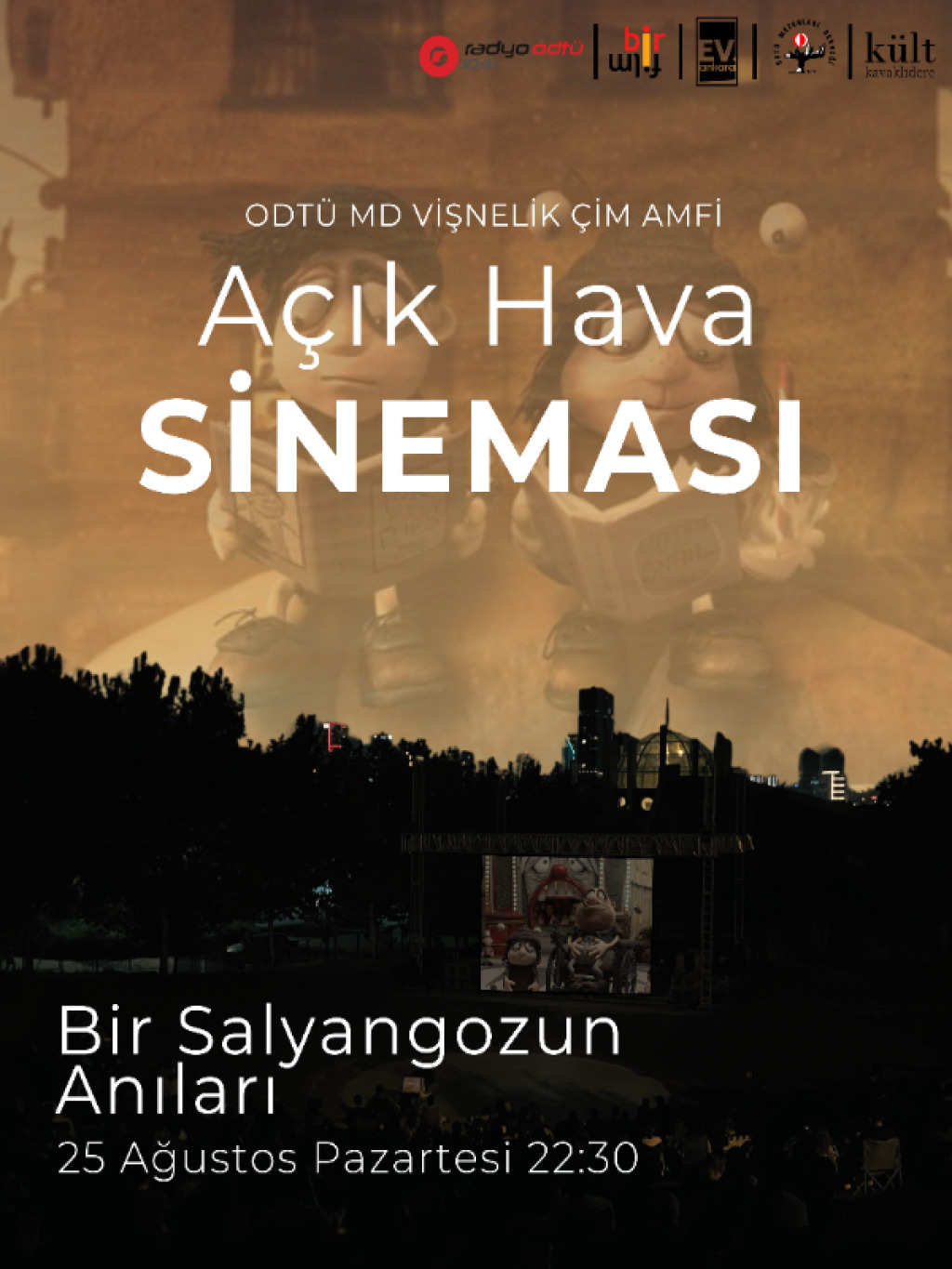 ODTÜ MD Vişnelik Çim Amfi Açık Hava Sineması - Bir Salyangozun Anıları