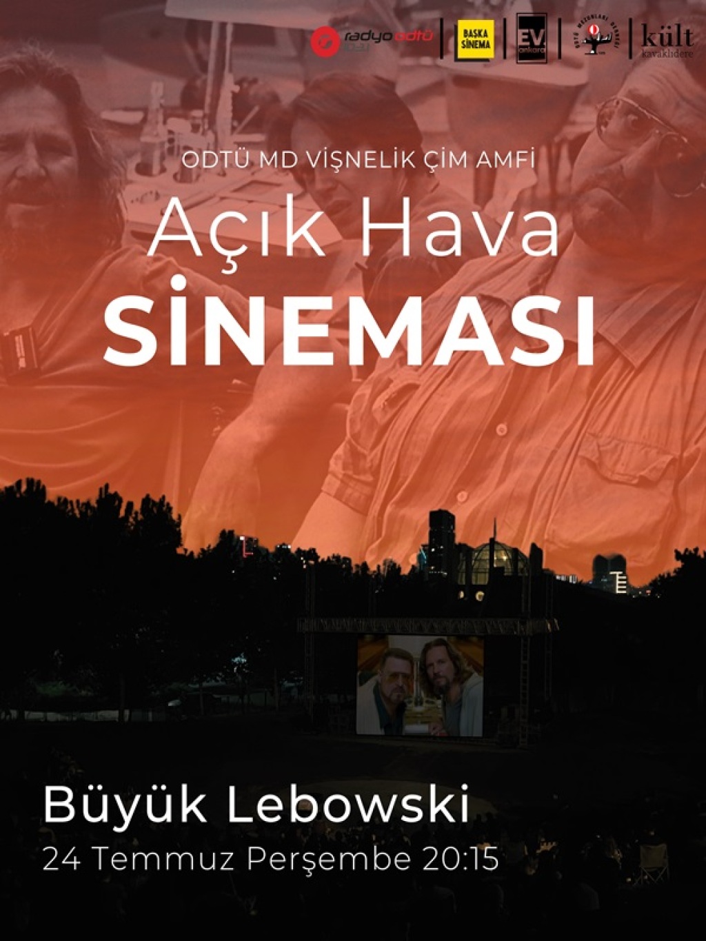 ODTÜ MD Vişnelik Çim Amfi Açık Hava Sineması - Büyük Lebowski