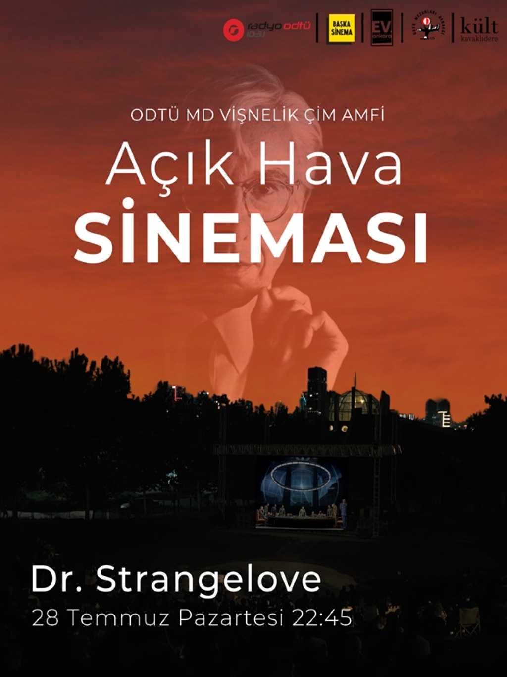 ODTÜ MD Vişnelik Çim Amfi Açık Hava Sineması - Dr. Strangelove
