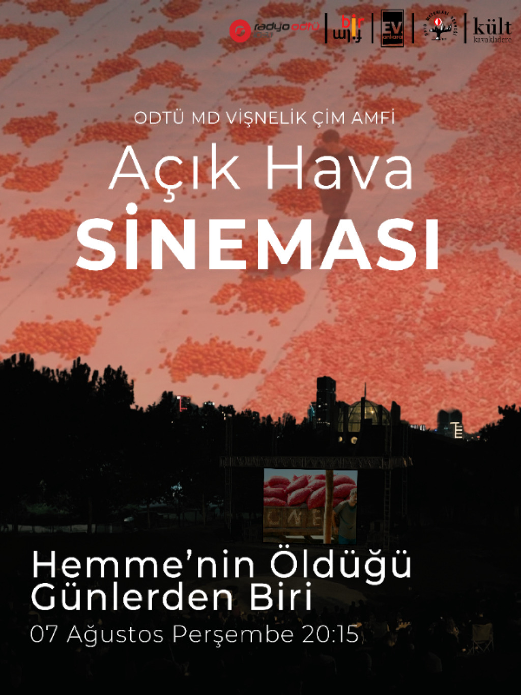 ODTÜ MD Vişnelik Çim Amfi Açık Hava Sineması - Hemme'nin Öldüğü Günlerden Biri