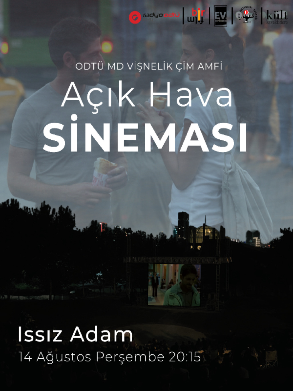 ODTÜ MD Vişnelik Çim Amfi Açık Hava Sineması - Issız Adam