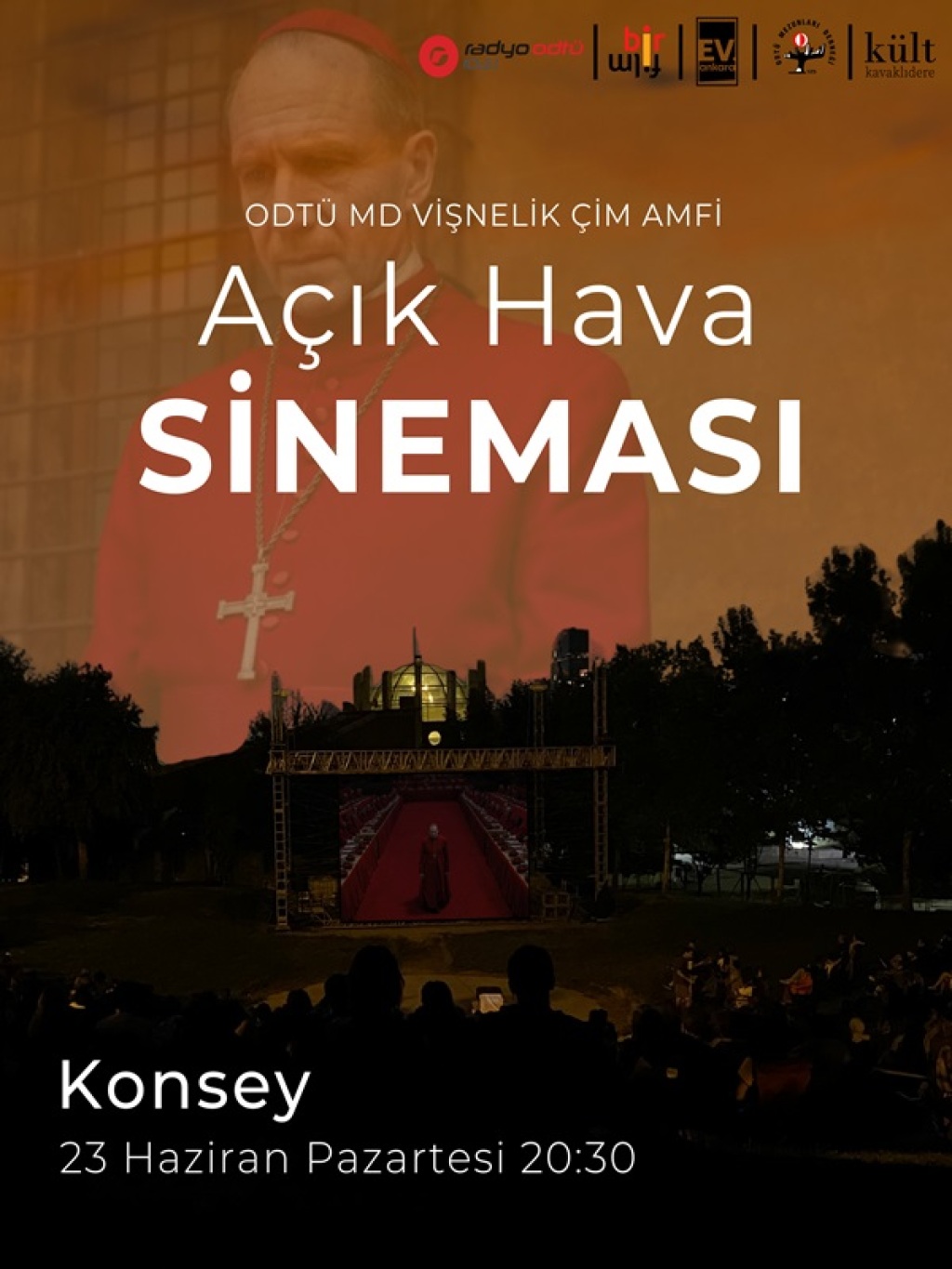 ODTÜ MD Vişnelik Çim Amfi Açık Hava Sineması - Konsey