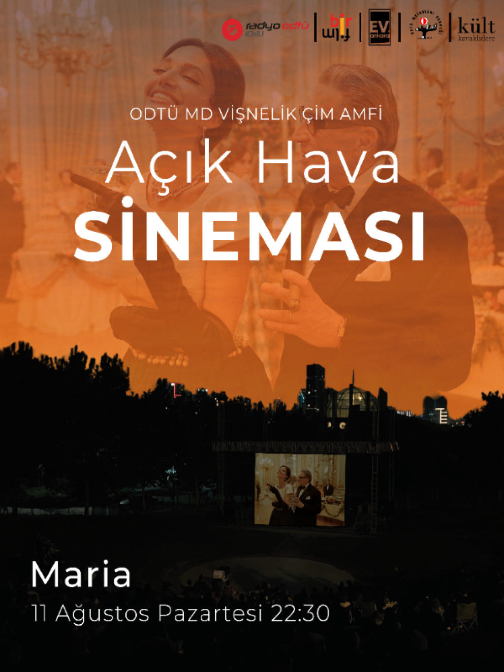 ODTÜ MD Vişnelik Çim Amfi Açık Hava Sineması - Maria