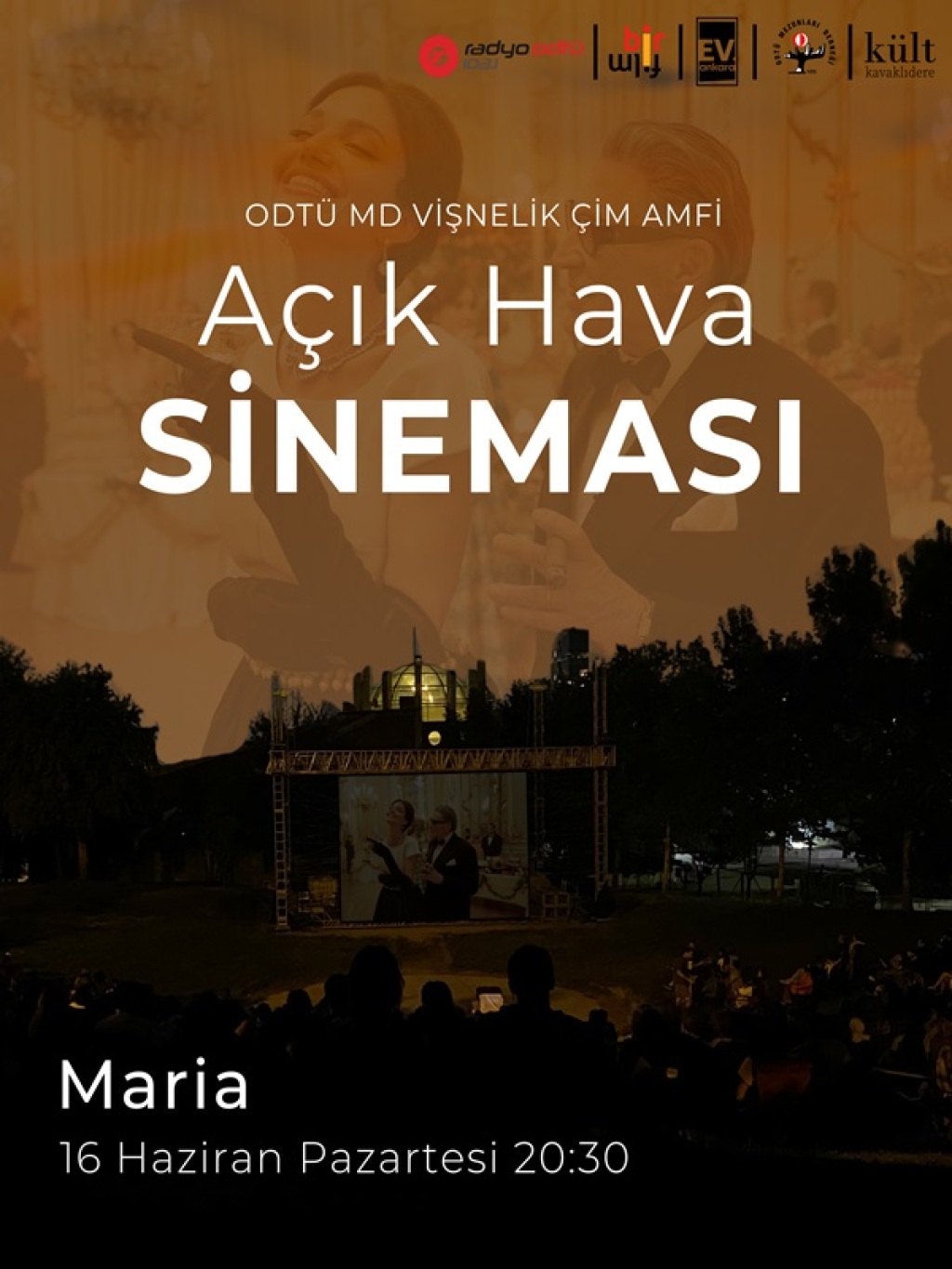 ODTÜ MD Vişnelik Çim Amfi Açık Hava Sineması - Maria