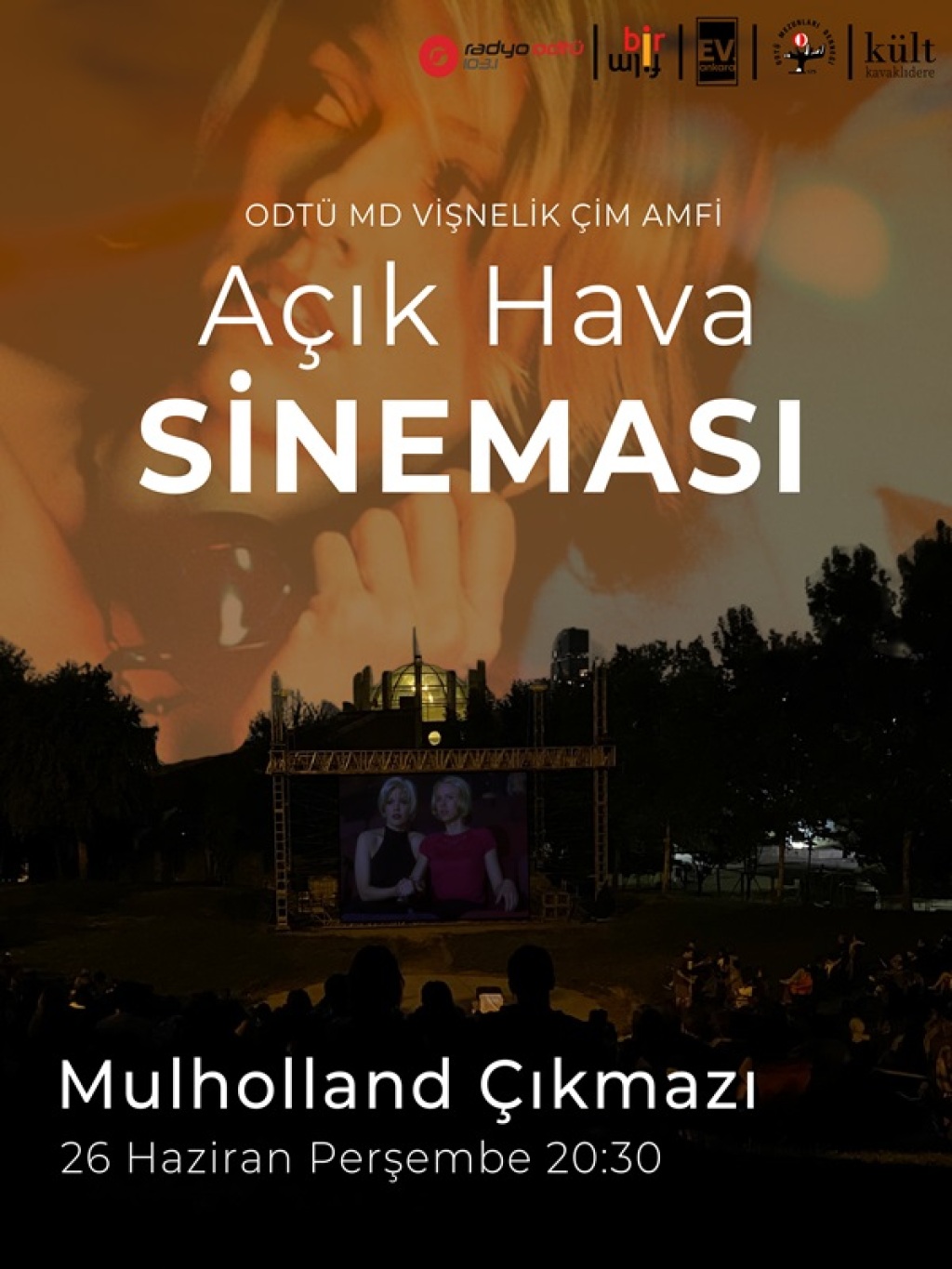 ODTÜ MD Vişnelik Çim Amfi Açık Hava Sineması - Mulholland Çıkmazı