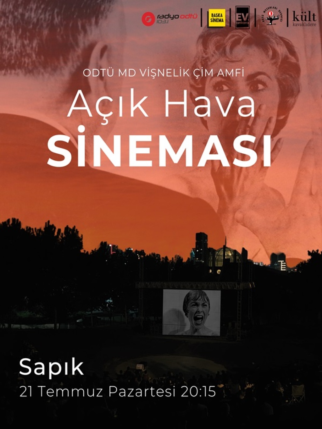 ODTÜ MD Vişnelik Çim Amfi Açık Hava Sineması - Sapık