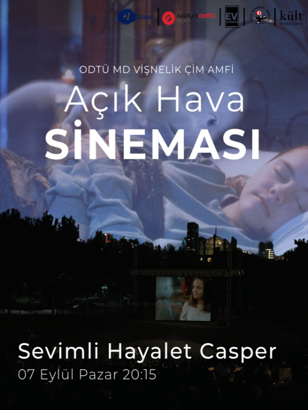ODTÜ MD Vişnelik Çim Amfi Açık Hava Sineması - Sevimli Hayalet Casper