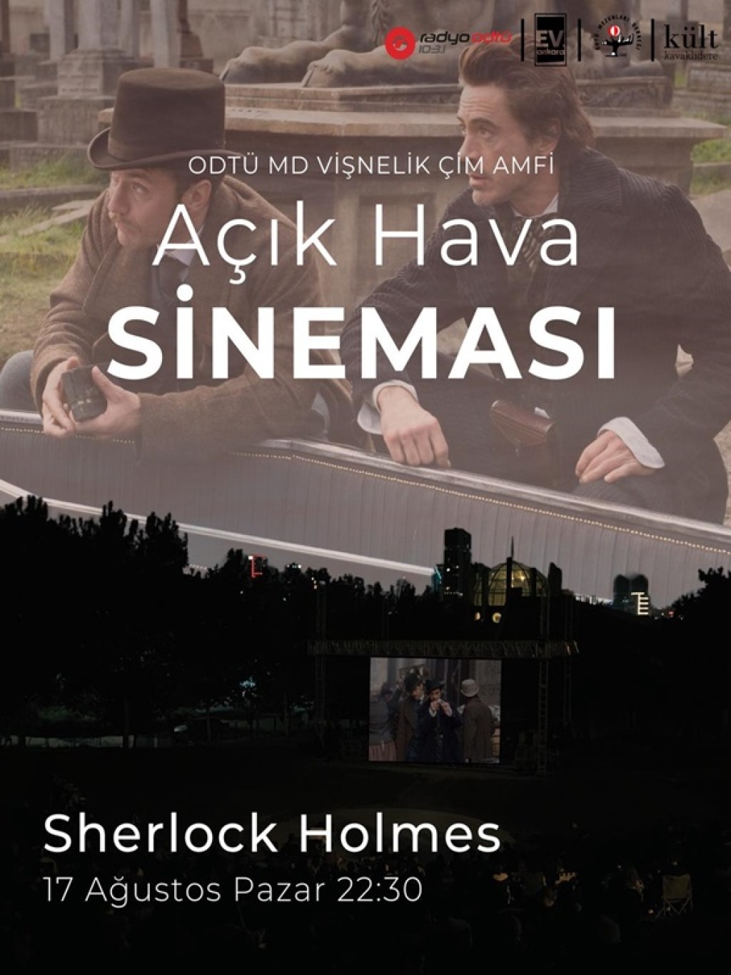 ODTÜ MD Vişnelik Çim Amfi Açık Hava Sineması - Sherlock Holmes