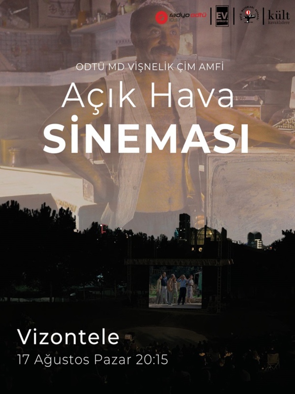 ODTÜ MD Vişnelik Çim Amfi Açık Hava Sineması - Vizontele