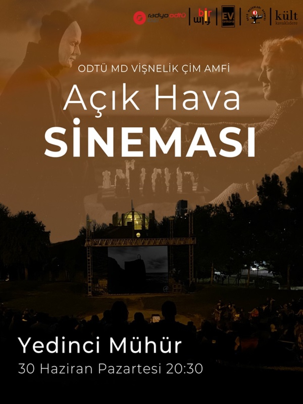 ODTÜ MD Vişnelik Çim Amfi Açık Hava Sineması - Yedinci Mühür