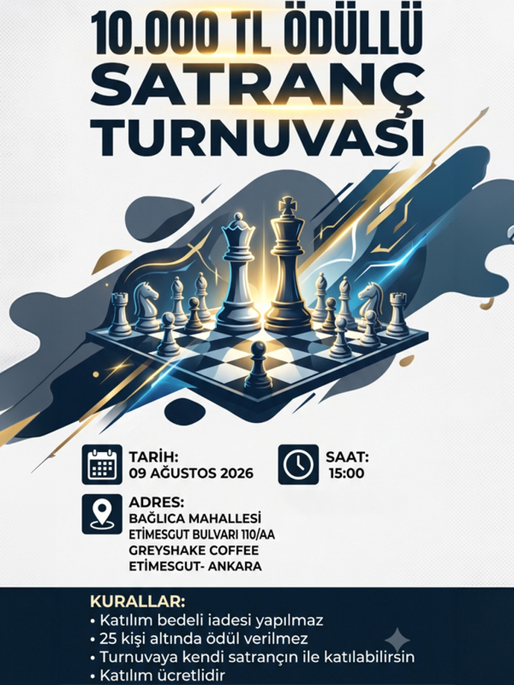Ödüllü Satranç Turnuvası