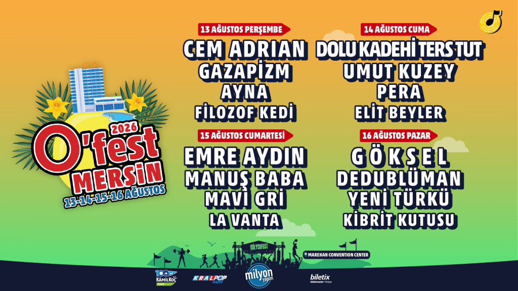 Ofest Mersin 2026 VIP Günlük Bilet - Dilediğin Bir Gün