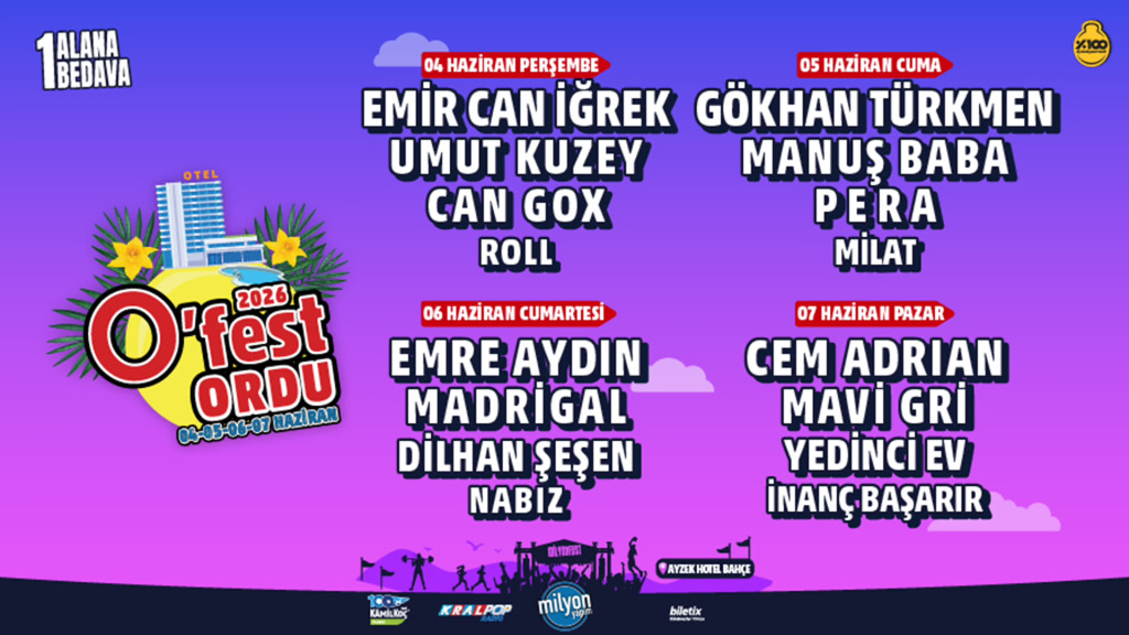 Ofest Ordu - VIP Günlük (Dilediğin Bir Gün)