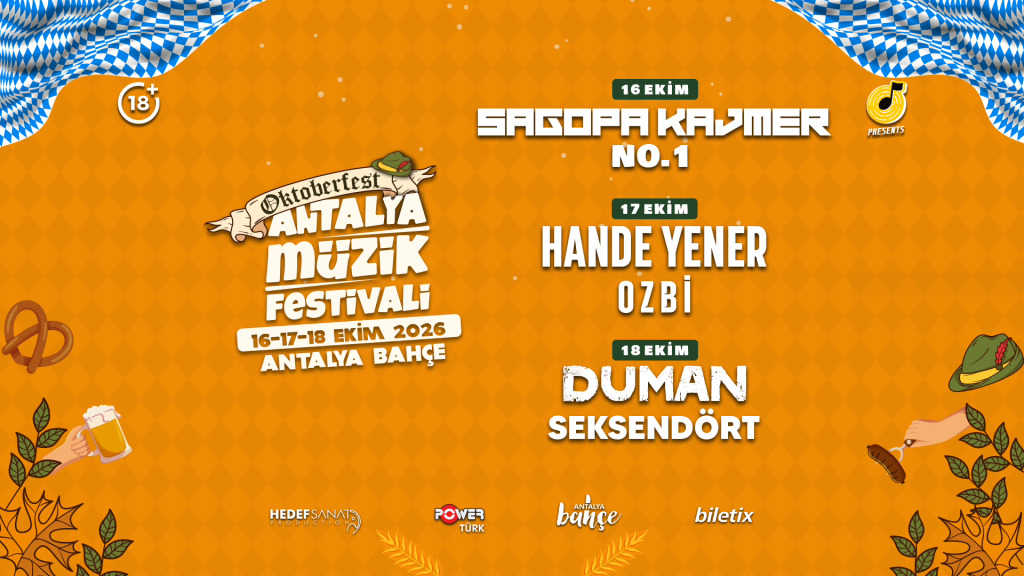 Oktoberfest X Antalya Müzik Festivali - 3.Gün (Duman - Seksendört)