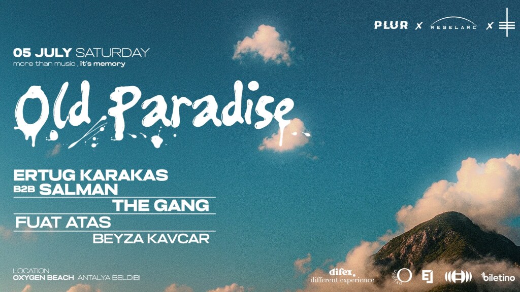 OLD PARADISE | REBELARC x PLUR x TECHNOPORT PRESENT !