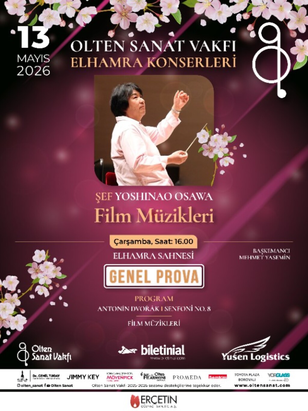 Olten Filarmoni Bahar Konseri - Film Müzikleri Genel Prova