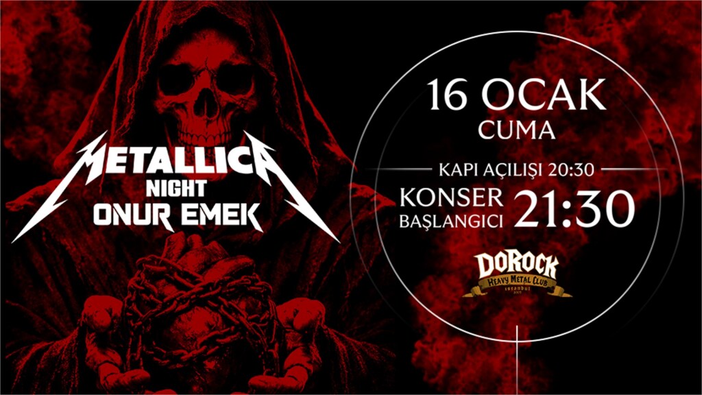 Onur Emek - Metallica Night (Dorock HMC / Taksim)