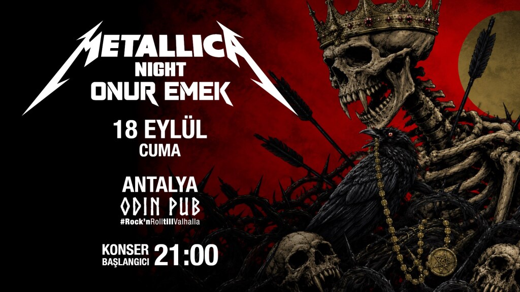 Onur Emek - Metallica Night (Odin / Antalya)