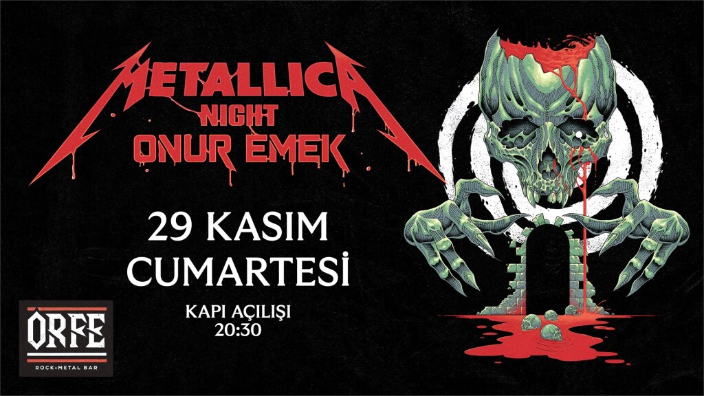 Onur Emek - Metallica Night (Orfe / Eskişehir)