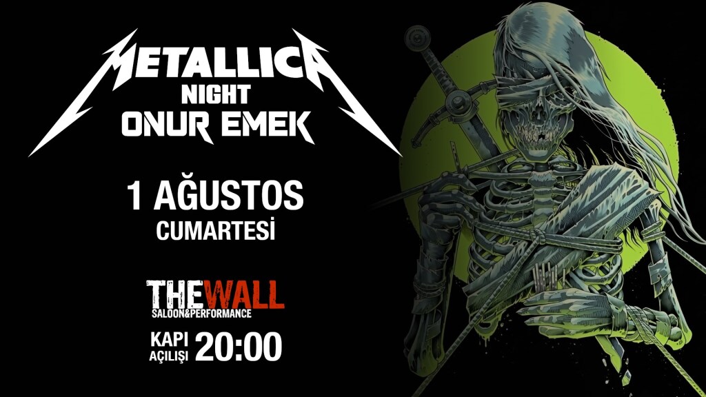 Onur Emek - Metallica Night (The Wall Saloon / Kadıköy)