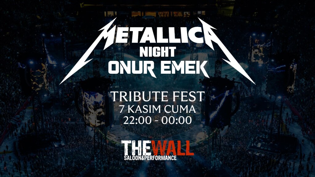 Onur Emek - Metallica Night (Tribute Fest - The Wall / Kadıköy)