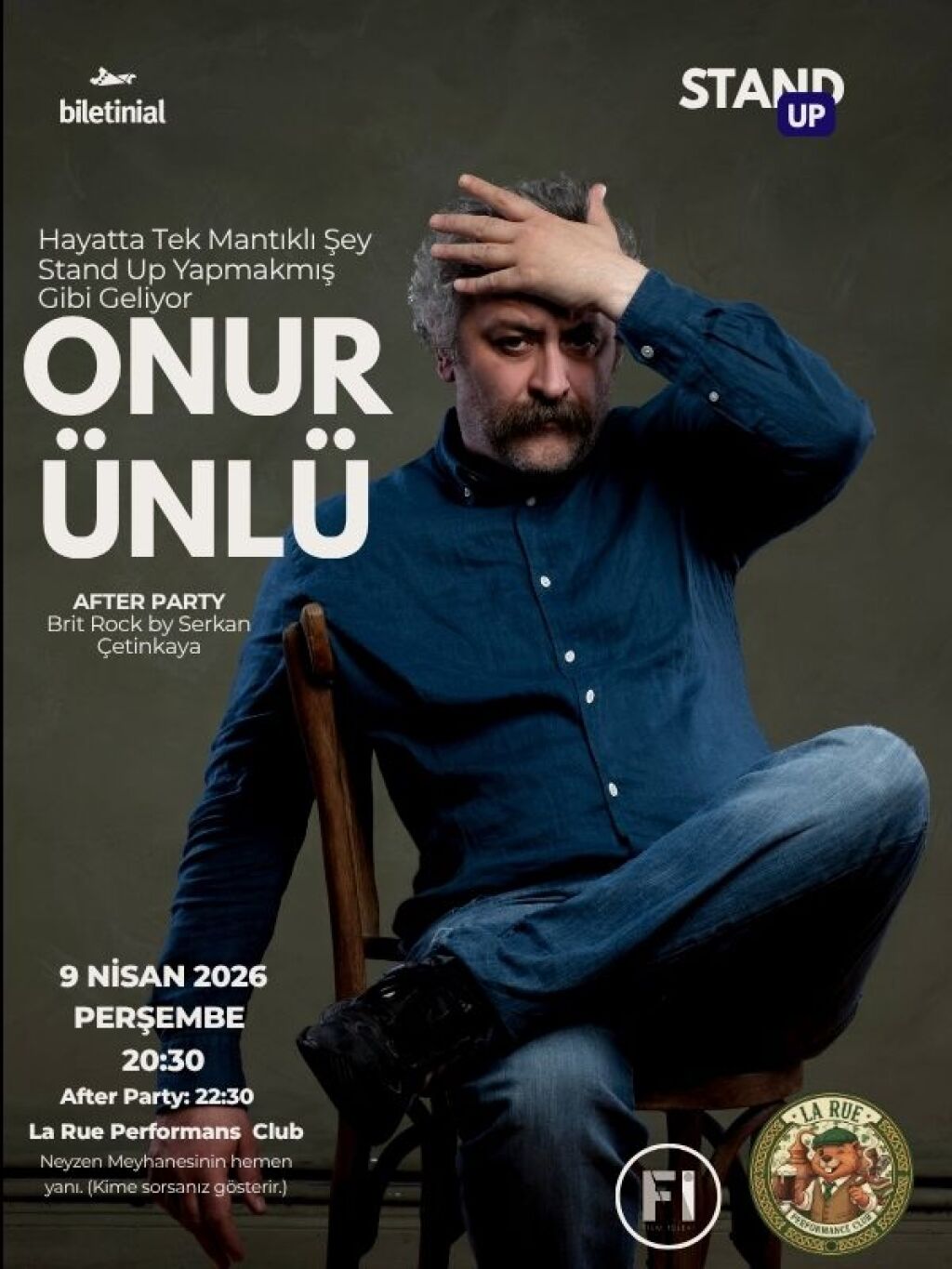 Onur Ünlü: Hayatta Tek Mantıklı Şey Stand Up Yapmakmış Gibi Geliyor