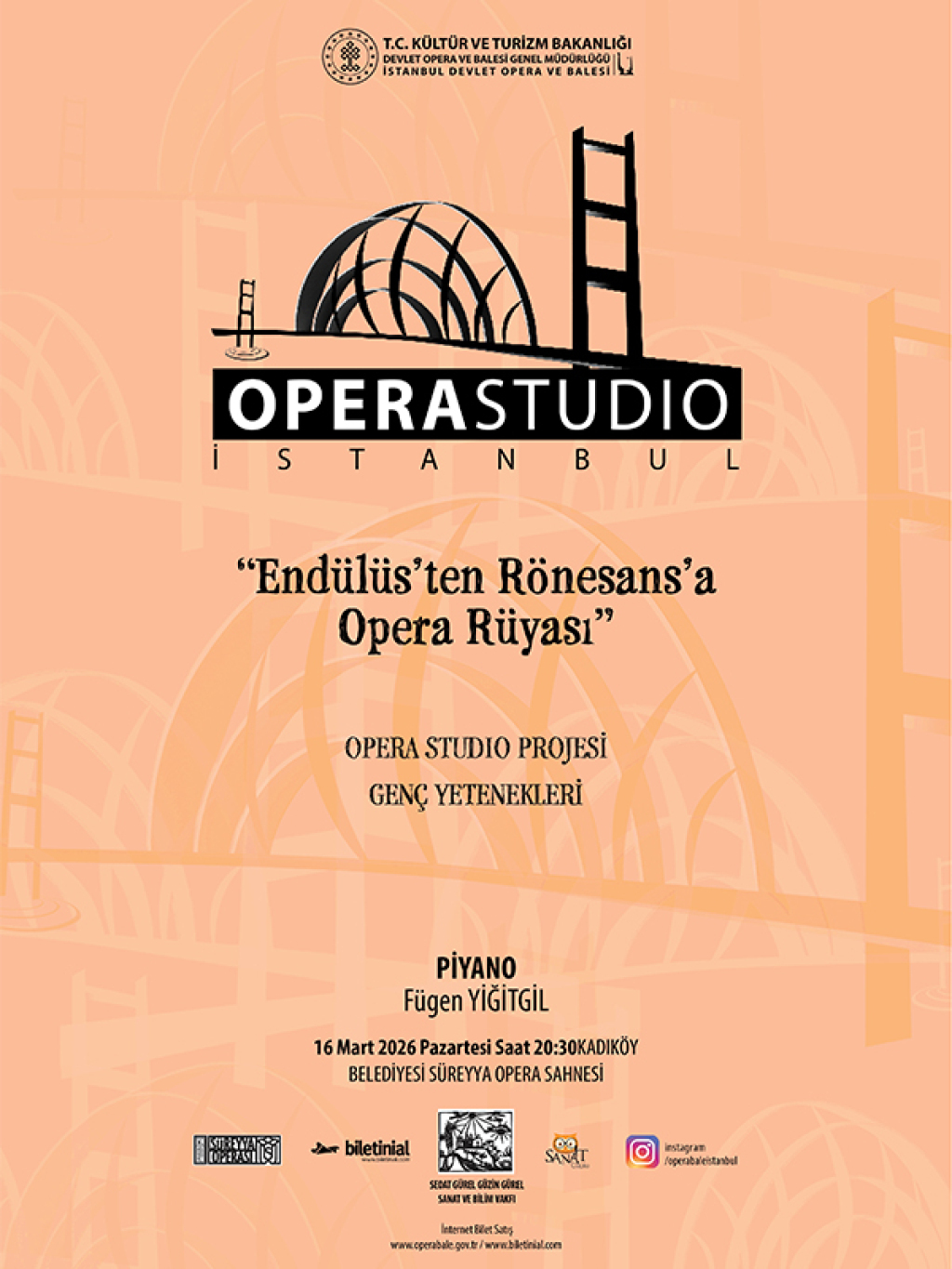 Opera Studio "Endülüs'ten Rönesans'a Opera Rüyası" - İstanbul DOB