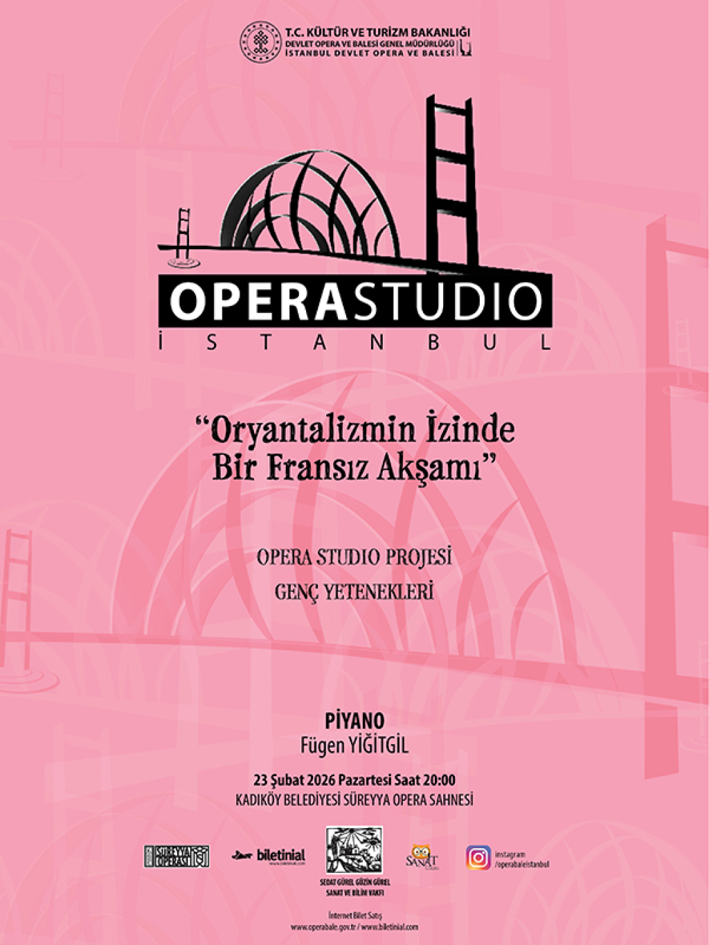 Opera Studİo "Oryantalizmin İzinde Bir Fransız Akşamı" - İstanbul DOB