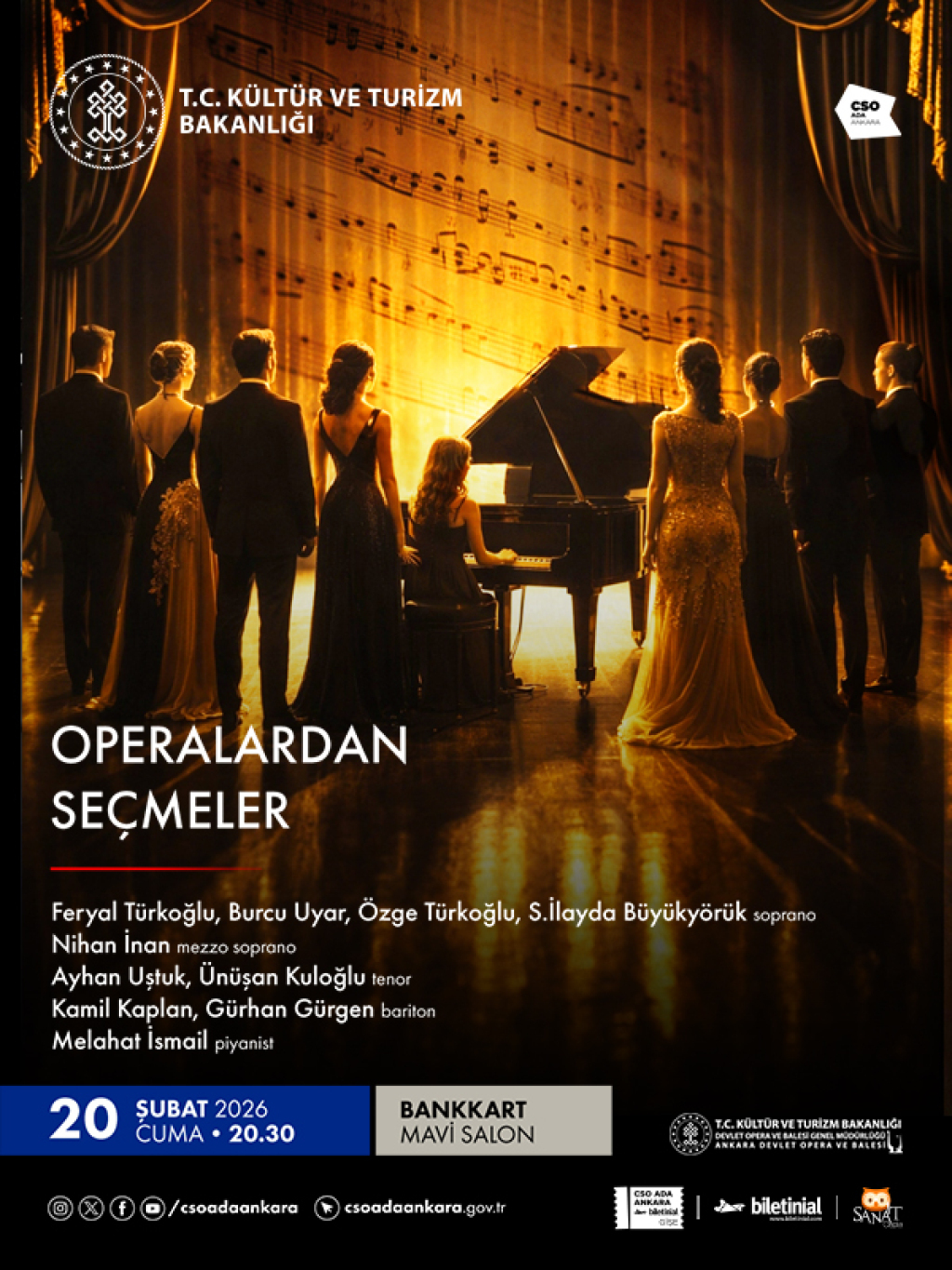 Operalardan Seçmeler - Ankara DOB