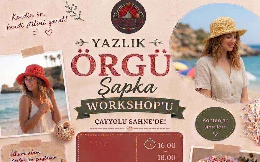 ÖRGÜ ŞAPKA WORKSHOP