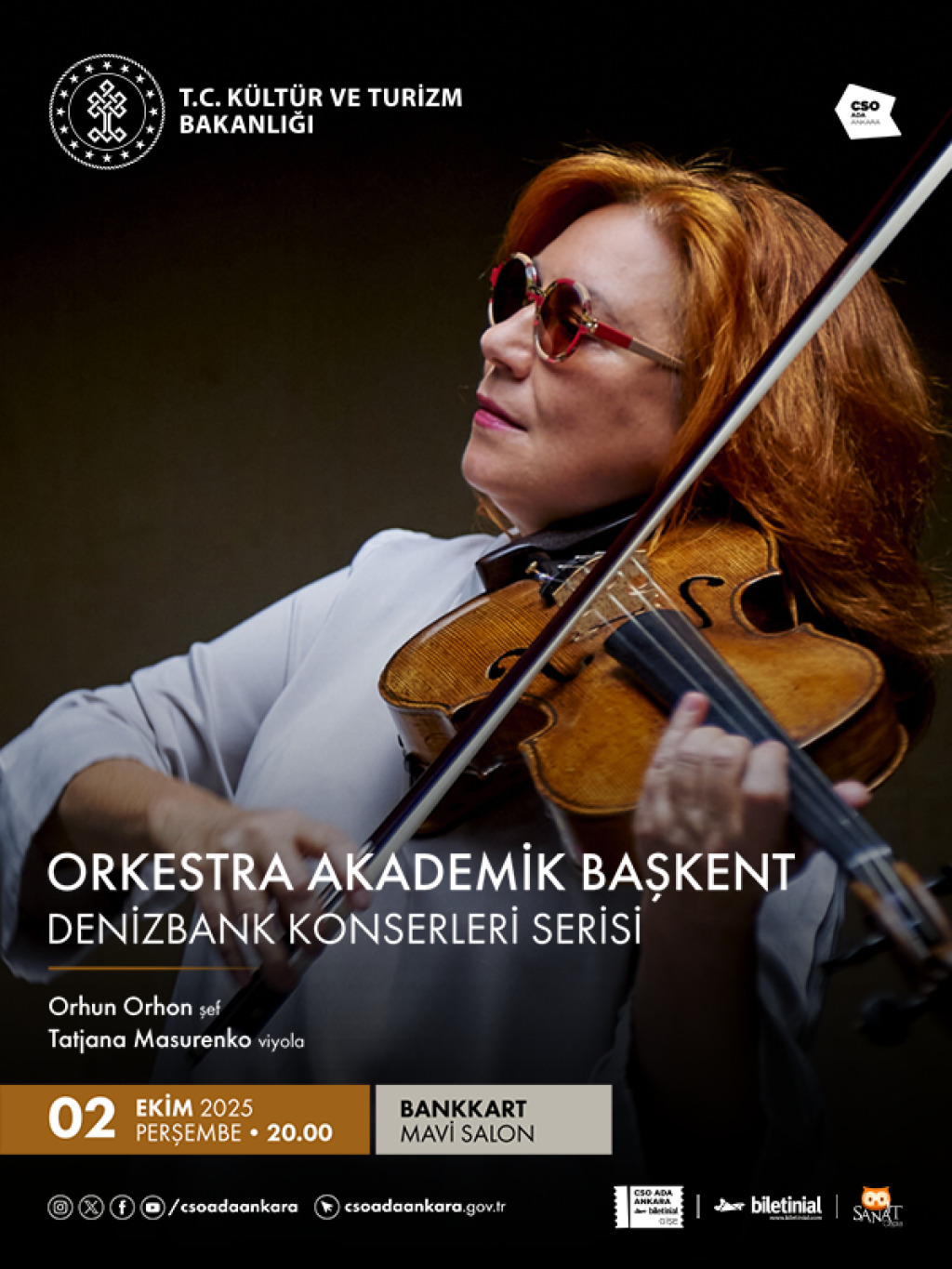 Orkestra Akademik Başkent - Denizbank Konserleri Serisi