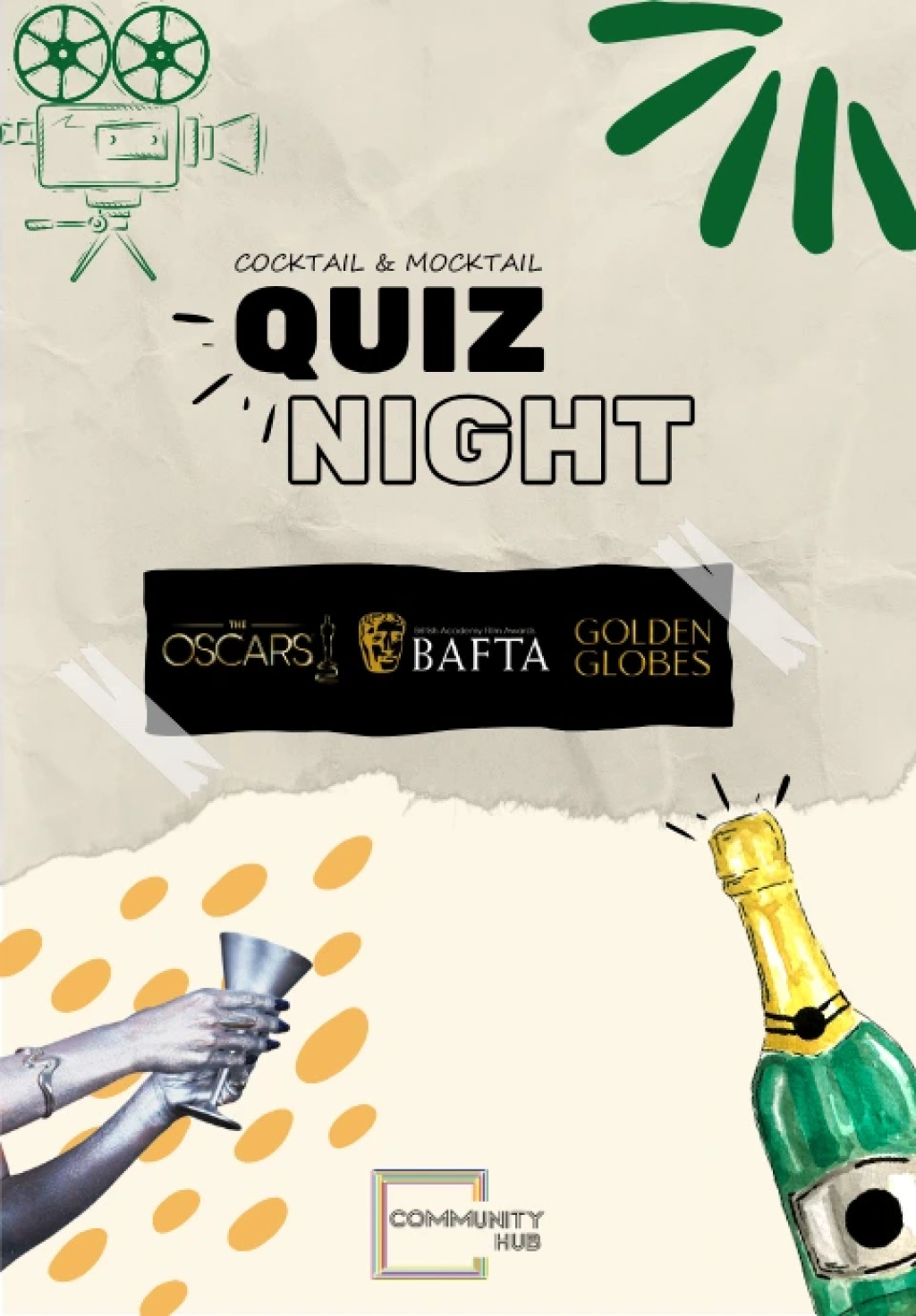 Oscar, Golden Globe, Bafta Quiz Night