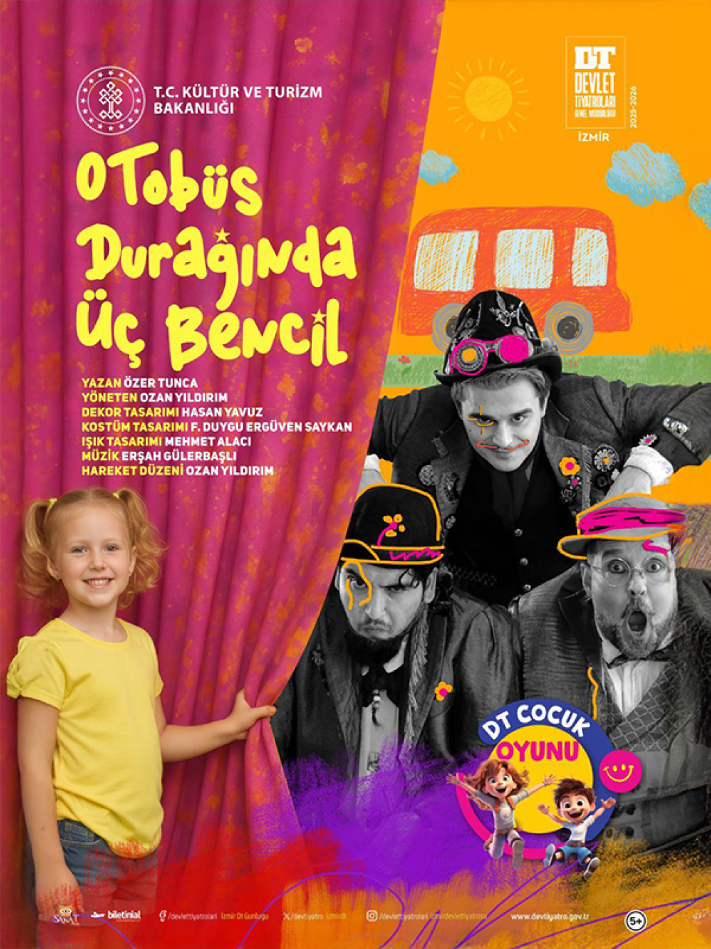 OTOBÜS DURAĞINDA ÜÇ BENCİL