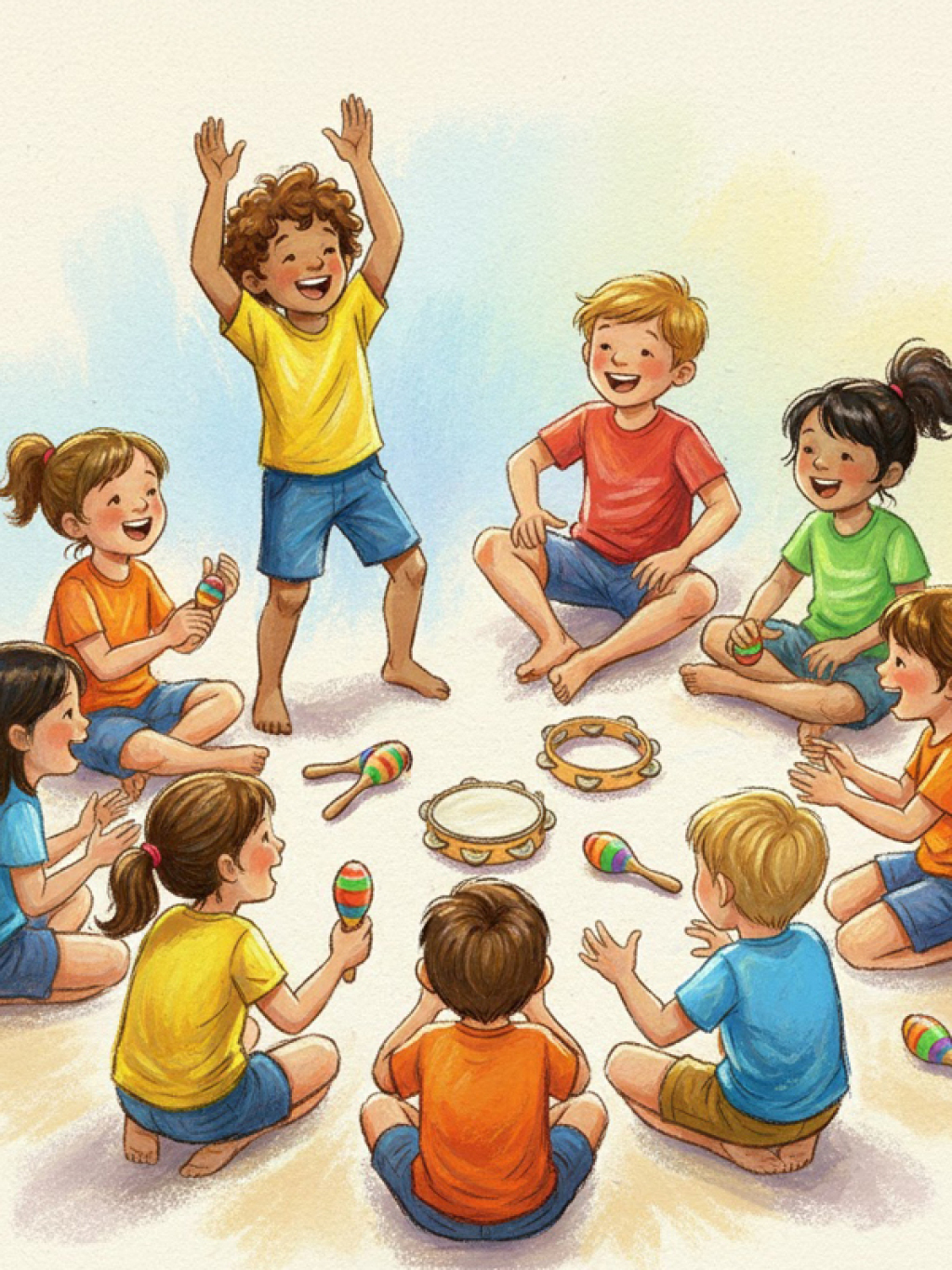 Oyun ve Ritim Atölyesi: Müziğin Kalbine Yolculuk Yaş Grubu: 4-6